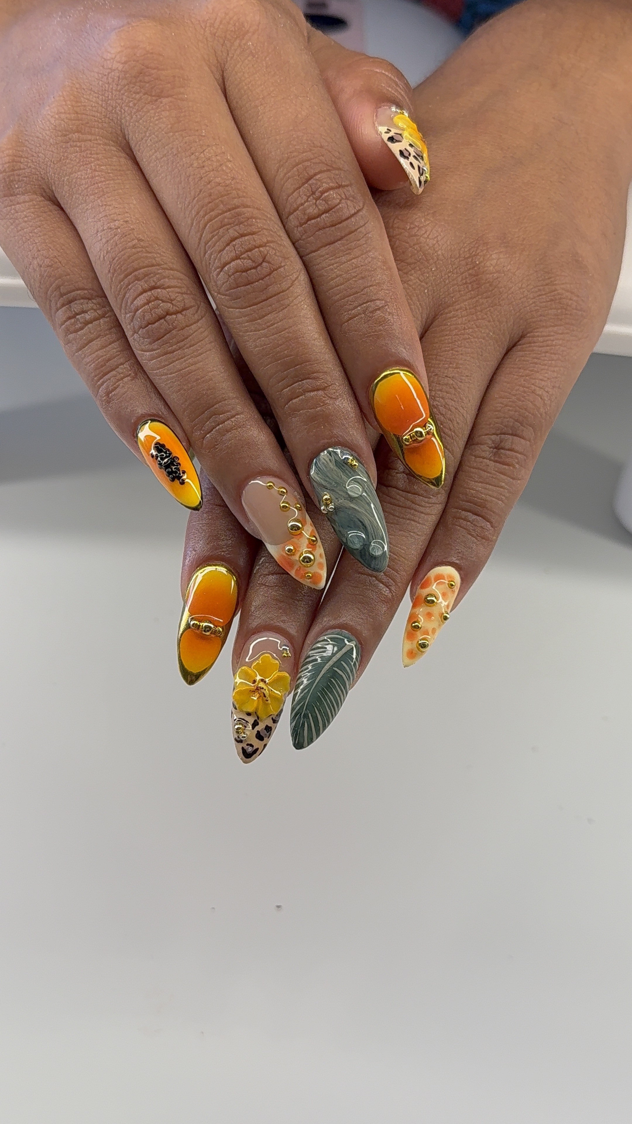 Tier 3 nail art example